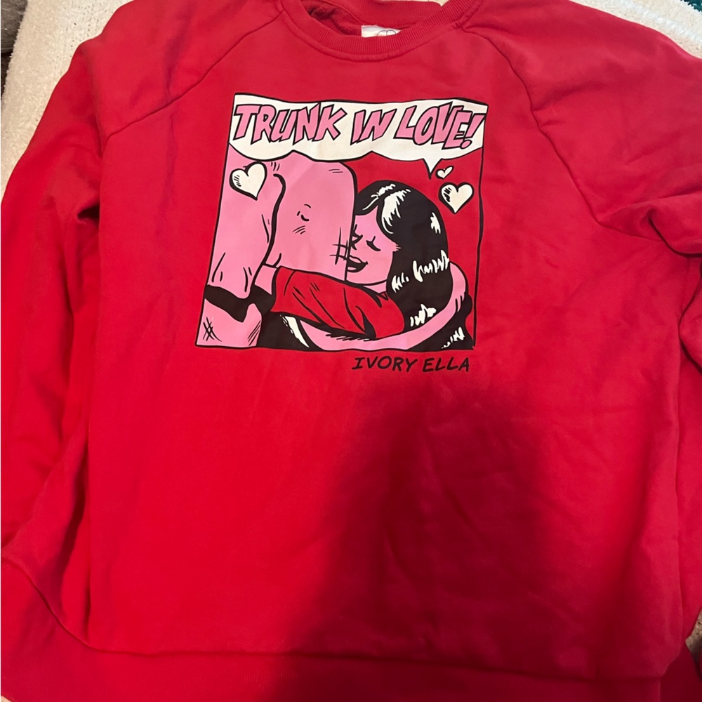Ivory Ella never worn sweatshirt size s/m